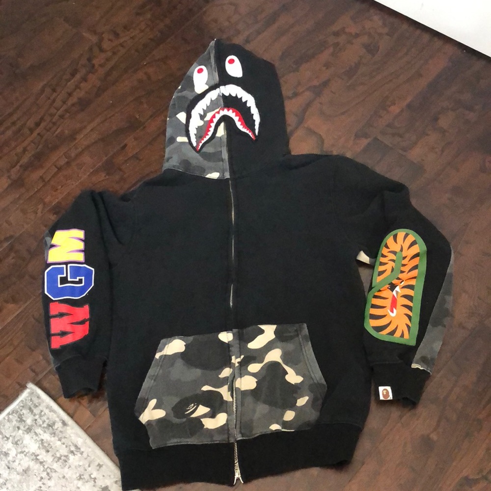 Authentic The Bathing Ape Hoodie Large